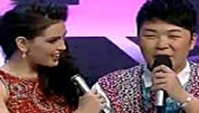 国际小姐登《快乐大本营》 海涛获美女一见钟情  
